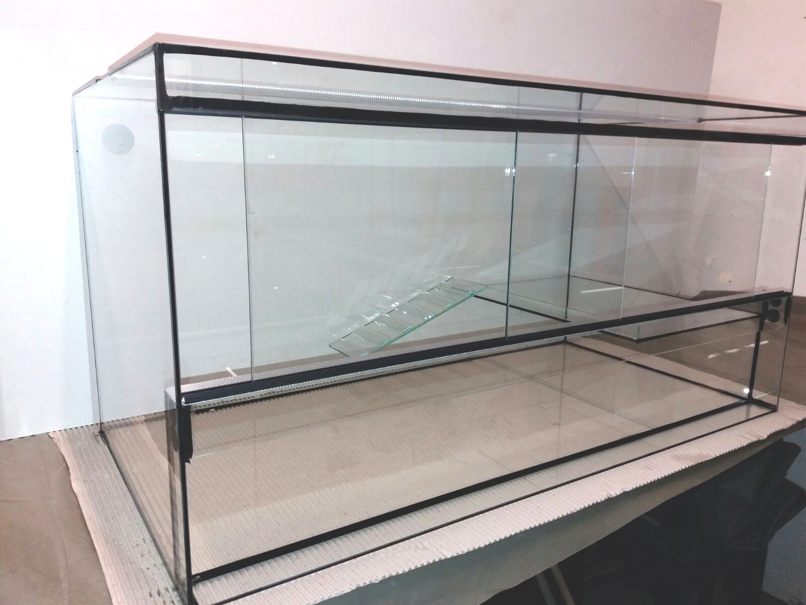 Wasserschildkröten-Terrarium 120 x 60 x 60 cm (BxTxH)